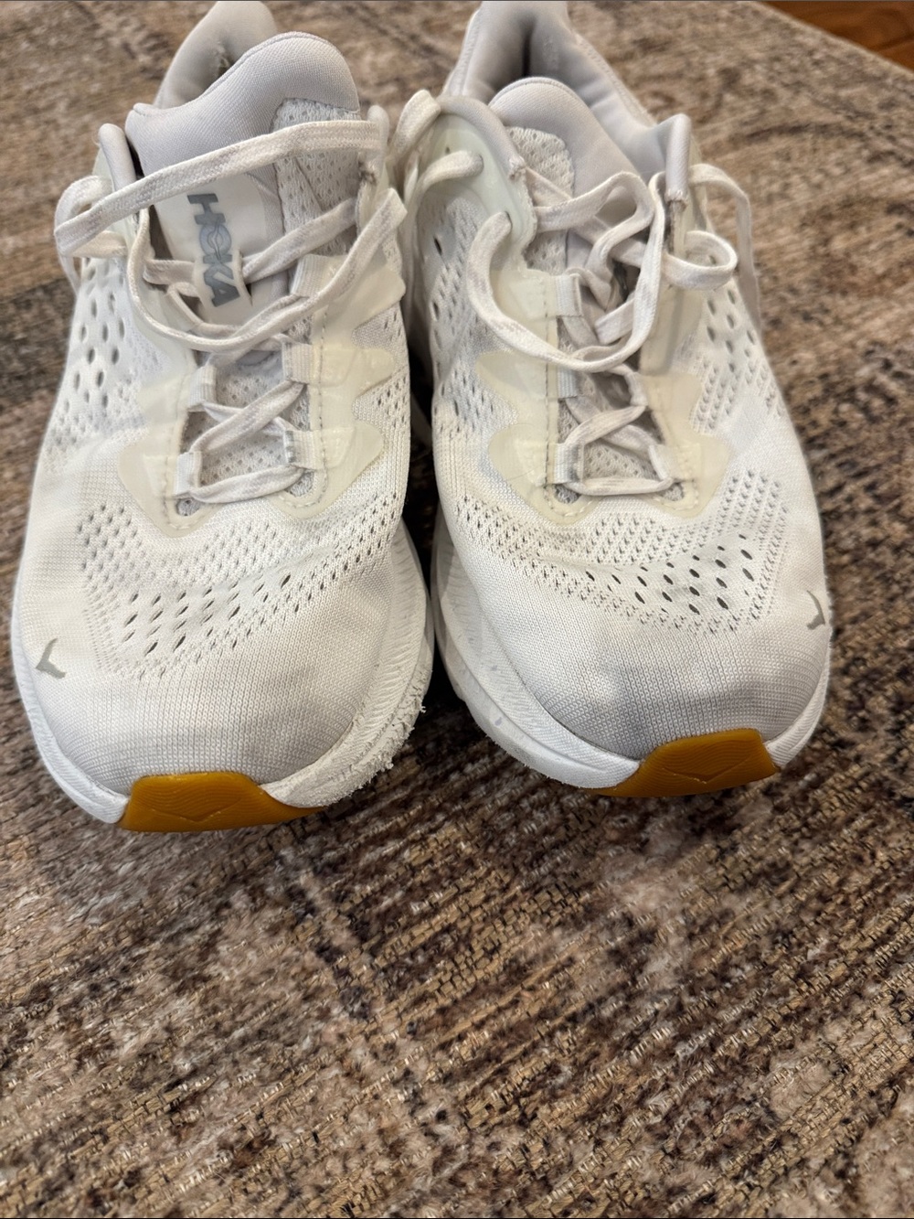 White Hoka Kawana 2 Sneakers - Picture 2 of 5